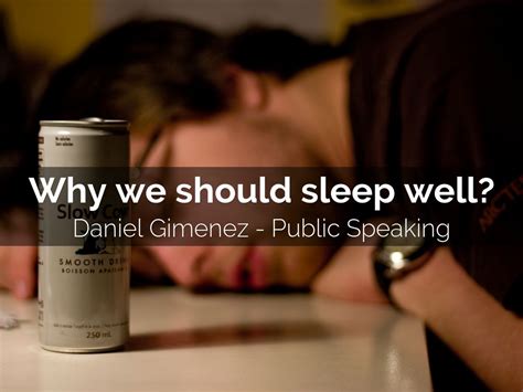 Why We Should Sleep Well By Daniel28gimenez