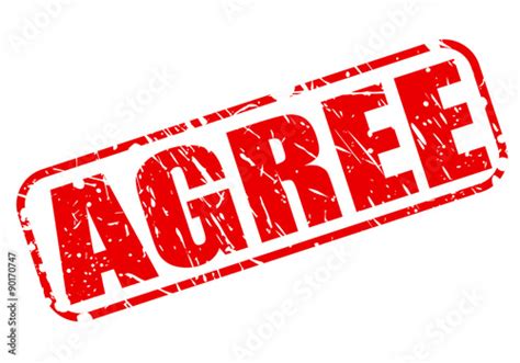 Agree Red Stamp Text Buy This Stock Vector And Explore Similar