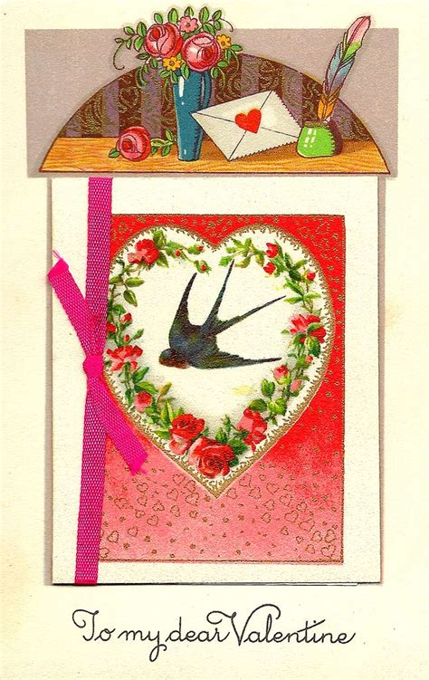 Vintage Valentine Greeting To My Dear Valentine Joe Haupt Flickr
