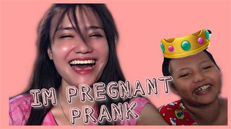 Pregnant Prank On My Mom 🏻‼️😂 Shocked Siya Eh😂😂😂 Youtube