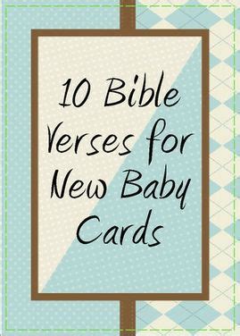 So lord during this baby shower gathering, we pray for all those who give gifts as a token of their love. Bible Verses For New Baby Cards $4.97 Never can find the ...