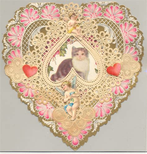 “post” Cards Valentines Day Cards From The Victorian Era To Early