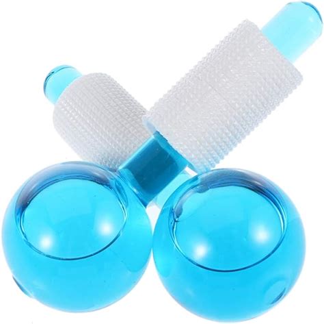 Heallily Magic Cool Roller Ball Facial Ice Ball Massage Tools For Redness Soothing