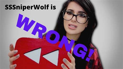 Sssniperwolf Is Wrong Calling Out Sssniperwolf On Misleading Fans