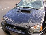 Pictures of How To Repair Hail Damage On Car Roof
