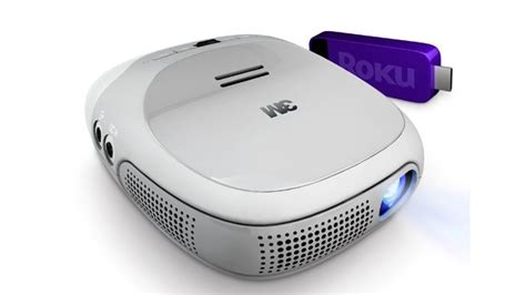 3m Streaming Projector Brings Roku To Your Walls