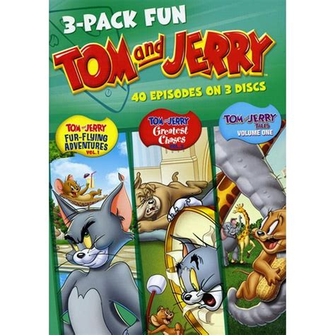 Tom And Jerry 3 Pack Fun Dvd
