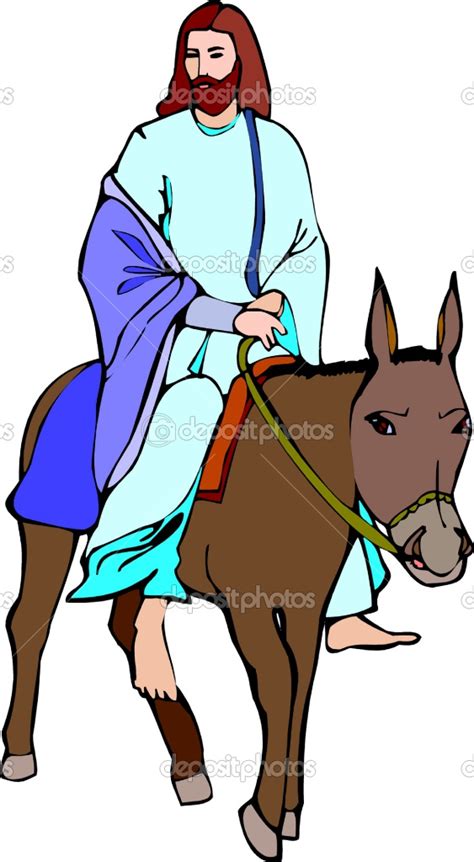 Jesus Riding On A Donkey Clipart 20 Free Cliparts