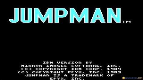 Jumpman Gameplay Pc Game 1984 Youtube