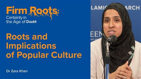 Roots And Implications Of Pop Culture Dr Zara Khan Firm Roots