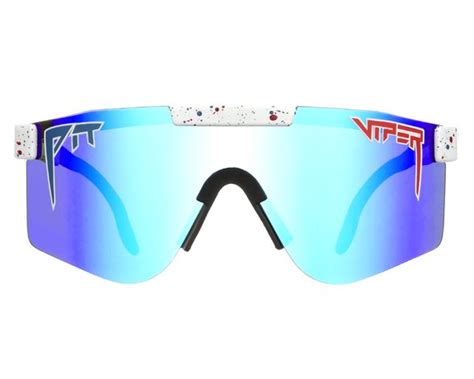 The Absolute Freedom Polarized Double Wide Pit Viper Sunglasses Pit