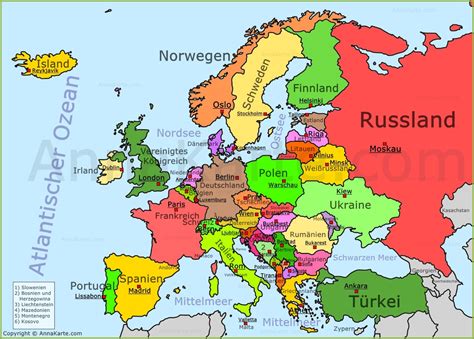 Europa ist der zweite kleinste kontinent der welt durch bereich, sondern besteht aus. Europa Karte Weltkarte Europakarte - Europakarte Mit ...