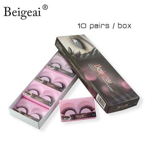 hot sell curling false eyelashes kit handmade eye lash extension makeup tools beigeai brand 10