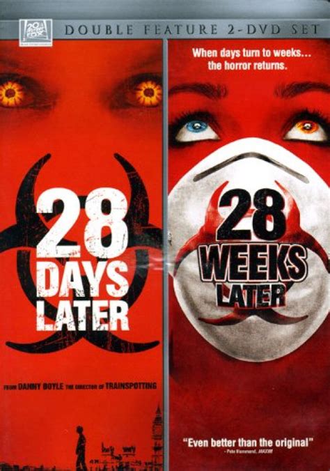 28 Days Later 28 Weeks Later Double Feature 2 Dvd 2002