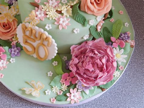 Flower Covered Birthday Cake Anniversary Cake Birthday Cake Shapes Desserts Flowers Food