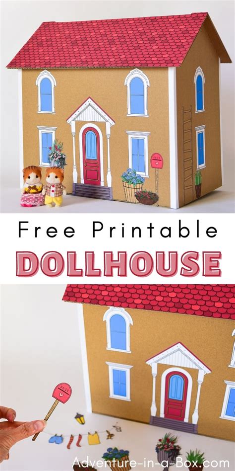Free Printable Dollhouse Customize And Print