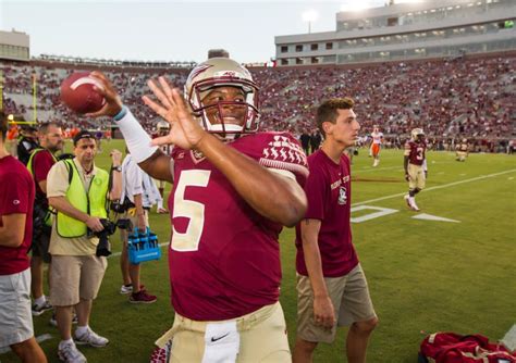 florida state retires jameis winston s jersey during saturday s game