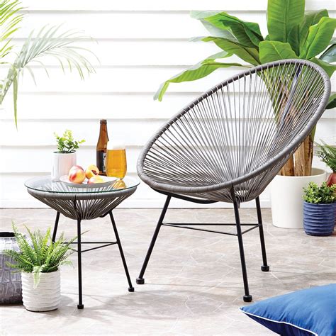 FRESNO CHAIR -GRANITE Bring the warmth of Acapulco style to your home