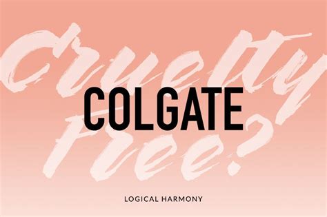 Aussie does not test on animals, and their products are not sold in china where animal testing is required by law. Is Colgate Cruelty-Free? - Logical Harmony in 2020 ...