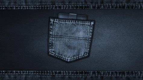 Download Dark Denim Jeans Pocket Wallpaper