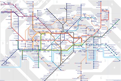 Bbc London Travel London Underground Map