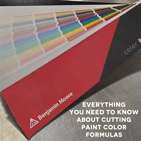 Everything You Need To Know About Cutting Paint Color Formulas