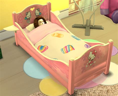 Sims 4 Custom Content Download Classic Toddler Bed Sanjana Sims Studio