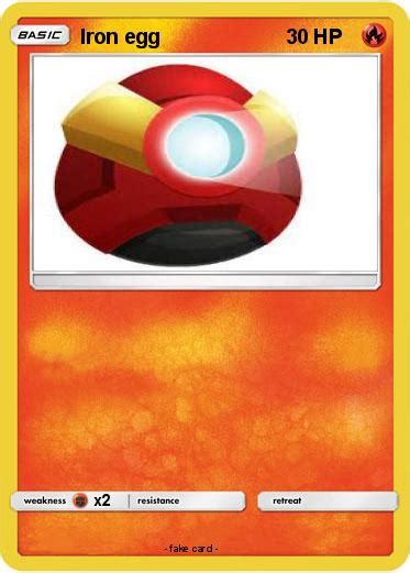 Pokémon Iron Egg My Pokemon Card