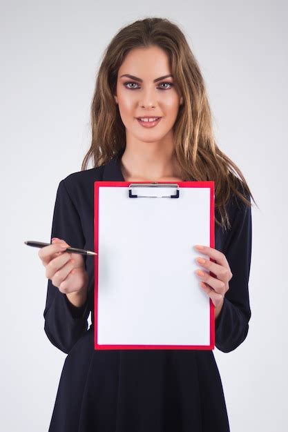 88000 Woman Holding Clipboard Pictures