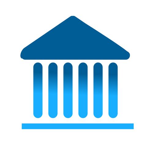 Institution Icon Vector Free Svg