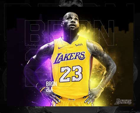 Lakers Lebron James Desktop Wallpapers Wallpaper Cave