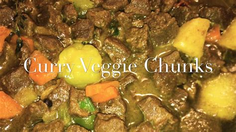 How To Make Curry Veggie Chunks Youtube