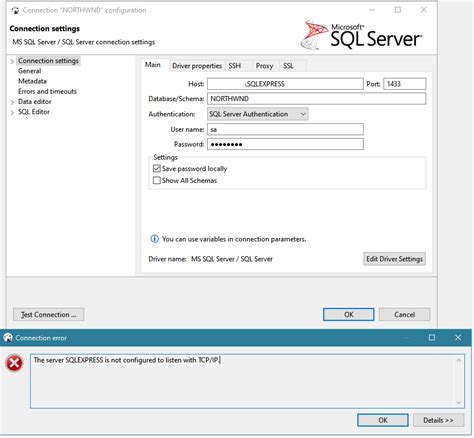 How To Use DBeaver To Connect To SQL Server The Server SQLEXPRESS Is
