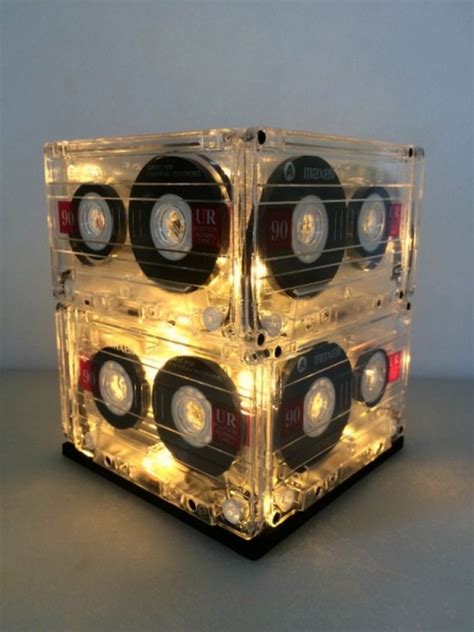 Great Projects To Reuse Old Cassette Tapes Recycled Crafts