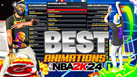 The Best Center Animations On Nba 2k24 Break Ankles Gets Contact Dunks