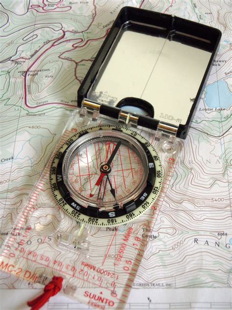 How To Navigate With A Map And Compass 7 Steps With Pictures