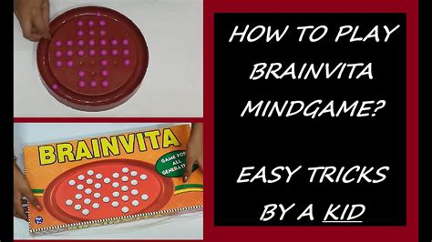 How To Play Brainvita Mind Game Brainvita Marble Game For Kids Easy