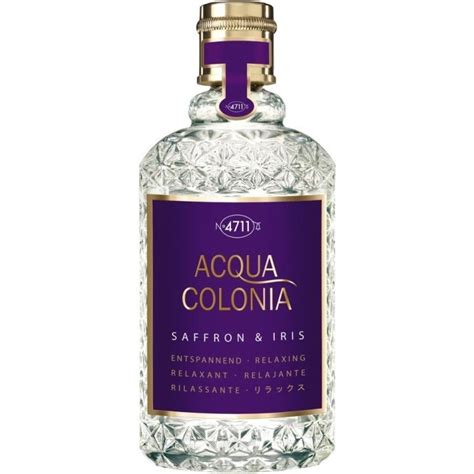 Acqua Colonia Saffron Iris By 4711 Reviews Perfume Facts