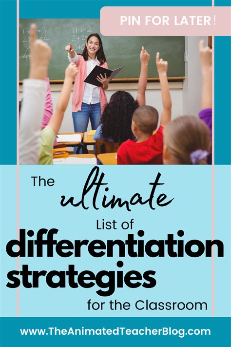 53 Easy Differentiation Strategies For Your Classroom Artofit