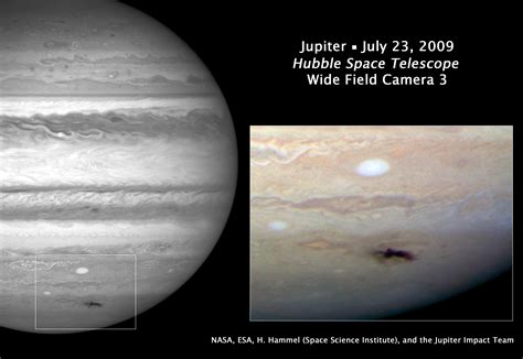 Hubble Views New Dark Spot On Jupiter Hubblesite
