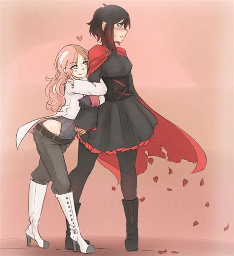 Ruby And Neo Rwby Rwby Anime Rwby Fanart