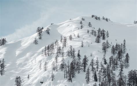 Snow Covered Mountain Mac Wallpaper Download Allmacwallpaper