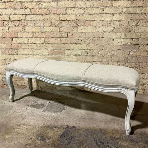 Country French Bench Nadeau Chicago