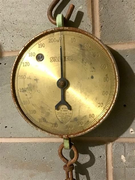 Vintage Salter Trade Spring Balance Scales Second Chance