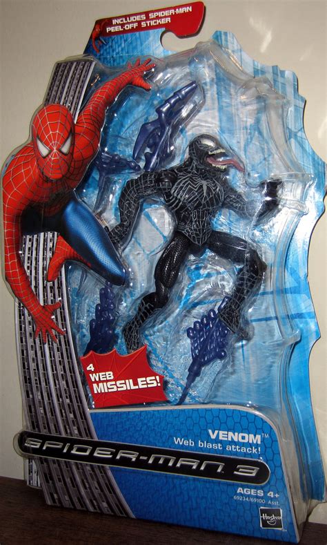 Venom Web Blast Attack Spider Man 3 Action Figure