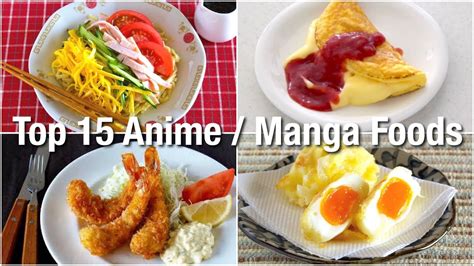 Top 15 Anime Manga Foods Easy Real Life Recipes