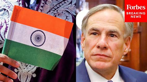 Texas Gov Greg Abbott Celebrates Indias 75th Anniversary Of