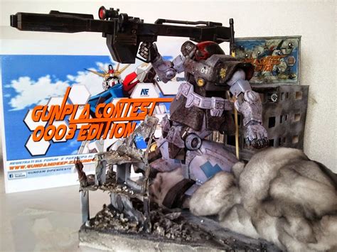 Gundam Dipendente Gunpla Contest 0003 Diorama