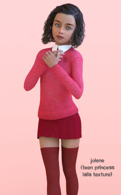 Ambers Friends Fifth Grade 3d Models For Poser And Daz Studio