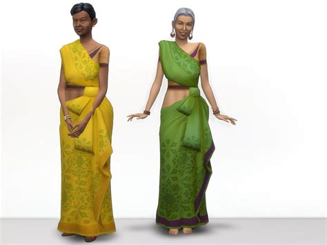Mod The Sims Kind Of Saree